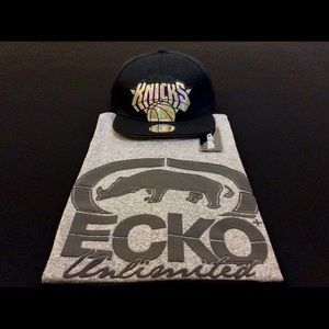*BRAND NEW* $60 - New York Knicks Hat & Ecko Shirt